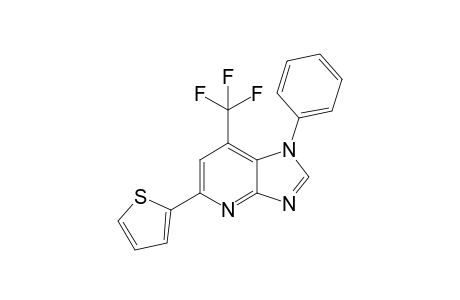 1-Phenyl-5-(2-thienyl)-7-(trifluoromethyl)-1H-imidazo[4,5-b]pyridine