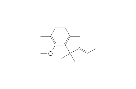 trans-4-(3,6-Dimethyl-2-methoxyphenyl)-4-methylpent-2-ene