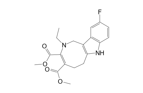 2-Ethyl-10-fluoro-2,5,6,7-tetrahydro-1H-azocino[4,3-b]indole-3,4-dicarboxylic acid dimethyl ester