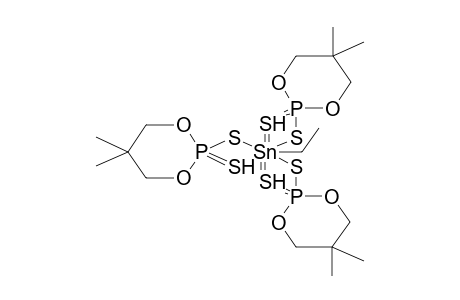 TRIS(5,5-DIMETHYL-2-THIOXO-1,3,2-DIOXAPHOSPHORINAN-2-YLTHIO)ETHYLTIN