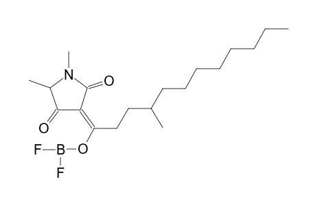 (5S)-3-[1'-(Difluoroboryloxy)-4'-methyldodecylidene]-1,5-dimethylpyrrolodine-2,4-dione