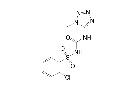 1-(2-Chlorophenyl)sulfonyl-3-(1-methyl-1,2,3,4-tetrazol-5-yl)urea