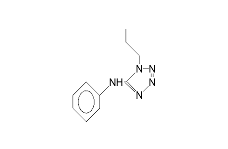 5-Anilino-1-propyl-tetrazole