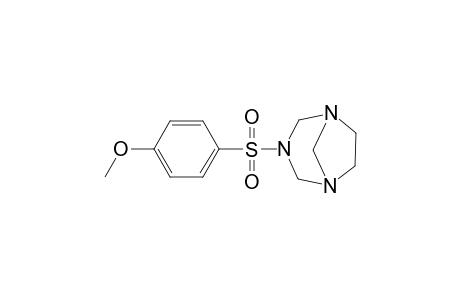 1,3,5-Triazabicyclo[3.2.1]octane, 3-[(4-methoxyphenyl)sulfonyl]-