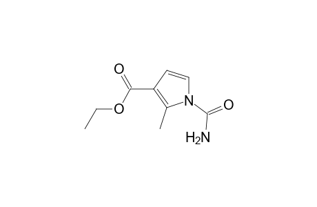 1H-Pyrrole-3-carboxylic acid, 1-(aminocarbonyl)-2-methyl-, ethyl ester