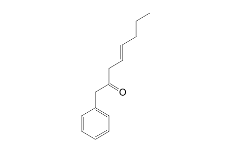 (E)-CH2CH2CH2CH=CHCH2COCH2PH;2-OXO-1-PHENYL-4-OCTENE