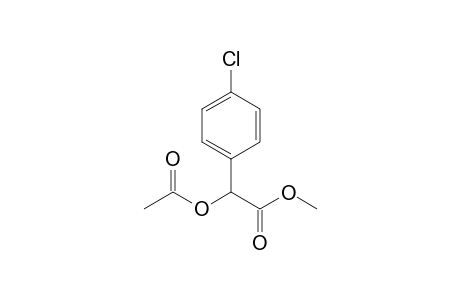 2-Acetoxy-2-(4-chlorophenyl)acetic acid methyl ester