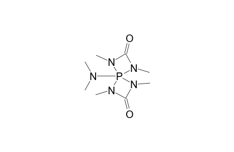 4-(dimethylamino)-1,3,5,7-tetramethyl-1,3,5,7-tetraaza-4.lambda(5).-phosphaspiro[3.3]heptane-2,6-dione