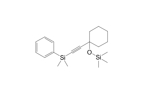 2-(dimethyl(phenyl)silyl)ethynyl-1-(trimethylsiloxy)cyclohexane