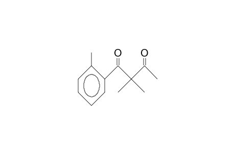 2,2-Dimethyl-1-(2-methyl-phenyl)-butane-1,3-dione