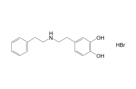 4-[2-(phenethylamino)ethyl]pyrocatechol, hydrobromide