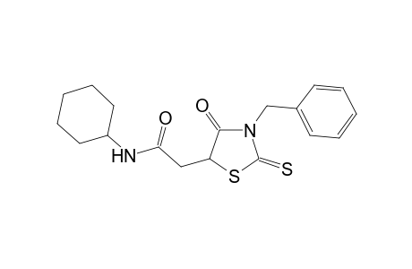 5-Thiazoleacetamide, N-cyclohexyltetrahydro-4-oxo-3-(phenylmethyl)-2-thioxo-