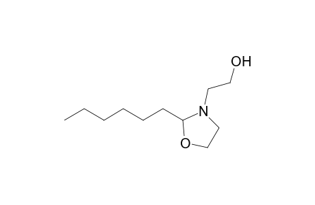 2-Hexyl-3-oxazolidineethanol