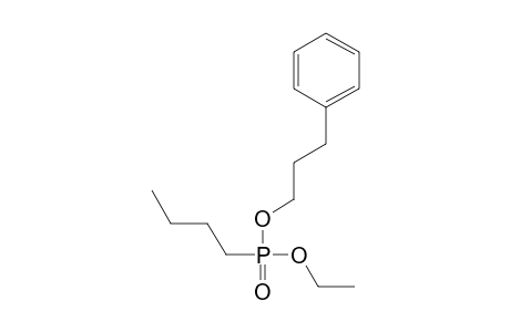 Butylphosphonic acid, ethyl 3-phenylpropyl ester