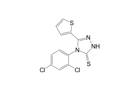 4-(2,4-dichlorophenyl)-3-(2-thienyl)-1H-1,2,4-triazole-5-thione
