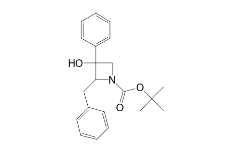 t-Butyl 3-hydroxy-2-benzyl-3-phenylazetidine-1-carboxylate