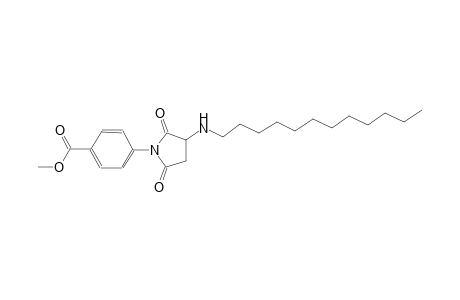 benzoic acid, 4-[3-(dodecylamino)-2,5-dioxo-1-pyrrolidinyl]-, methyl ester