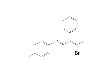 1-[(1E,3E)-4-bromanyl-3-phenyl-penta-1,3-dienyl]-4-methyl-benzene