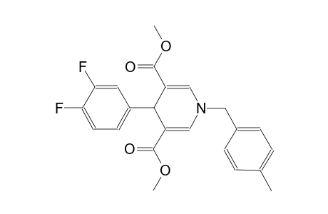3,5-pyridinedicarboxylic acid, 4-(3,4-difluorophenyl)-1,4-dihydro-1-[(4-methylphenyl)methyl]-, dimethyl ester