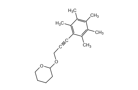 2-{[3-(pentamethylphenyl)-2-propynyl]oxy}tetrahydro-2H-pyran