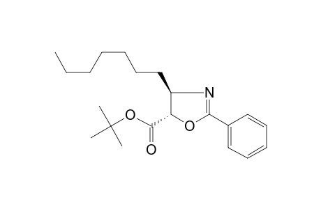 tert-butyl (4R,5S)-4-heptyl-2-phenyl-4,5-dihydro-1,3-oxazole-5-carboxylate