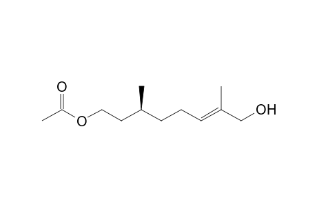 (S)-3,7-Dimethyl-8-hydroxy-6-octenyl acetate
