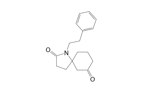 1-(2-phenylethyl)-1-azaspiro[4.5]decane-2,7-dione