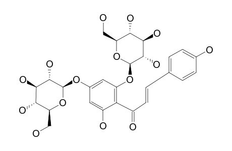 CHALCONONARINGENIN-2',4'-DI-O-BETA-D-GLUCOPYRANOSIDE