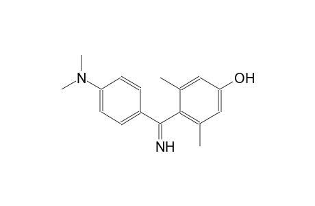 4-[[4-(dimethylamino)phenyl](imino)methyl]-3,5-dimethylphenol