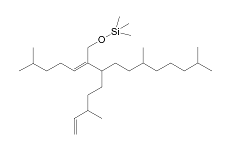 (Z)-((6,10-dimethyl-3-(3-methylpent-4-en-1-yl)-2-(4-methylpentylidene)undecyl)oxy)trimethylsilane