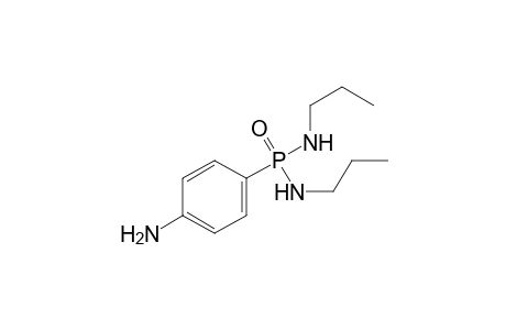 p-(p-aminophenyl)-N,N'-dipropylphosphonic diamide
