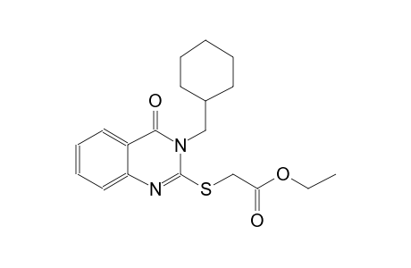 acetic acid, [[3-(cyclohexylmethyl)-3,4-dihydro-4-oxo-2-quinazolinyl]thio]-, ethyl ester