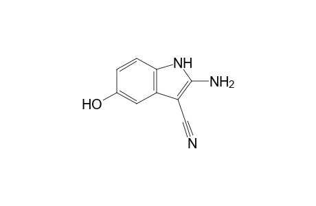 2-Amino-5-hydroxy-1H-indole-3-carbonitrile