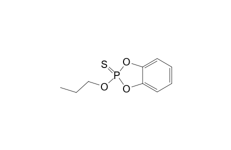 1,3,2-Benzodioxaphosphole, 2-propoxy-, 2-sulfide