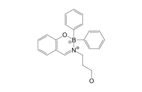 diphenyl{o-[N-(3-hydroxypropyl)formimidoyl]phenolato}boron