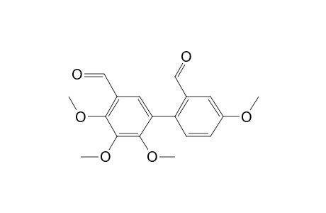 1,1'-Biphenyl, 2,3,4,4'-tetramethoxy-5,6'-diformyl-