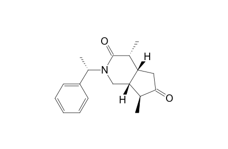 (4R,4aR,7S,7aR)-4,7-dimethyl-2-[(1S)-1-phenylethyl]-1,4,4a,5,7,7a-hexahydro-2-pyrindine-3,6-quinone