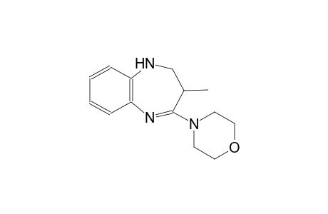 3-methyl-4-(4-morpholinyl)-2,3-dihydro-1H-1,5-benzodiazepine