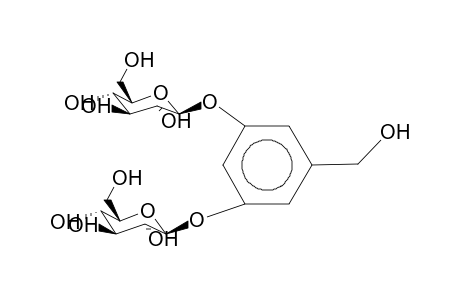 1,3-di-Glucopyranosyl-5-hydroxymethyl-benzene
