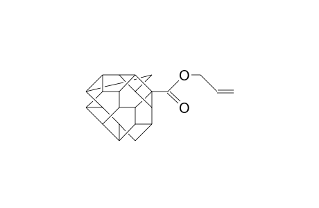 Seco-dodecahedrane-7-carboxylic acid, allyl ether