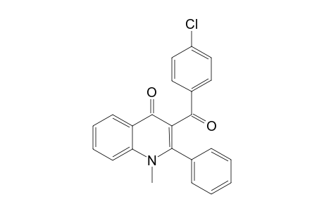3-(4-chlorobenzoyl)-1-methyl-2-phenyl-quinolin-4-one