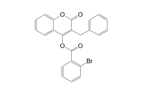 3-benzyl-2-oxo-2H-chromen-4-yl 2-bromobenzoate