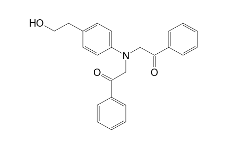 Ethanone, 2,2'-[[4-(2-hydroxyethyl)phenyl]imino]bis[1-phenyl-