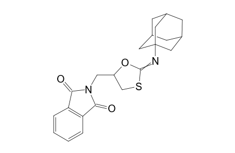 N-(1-Adamantyl)-5-phthalimidomethyl-1,3-oxathiolane-2-imine