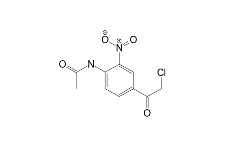 2-Nitro-4-(2-chloroacetyl)-acetanilide