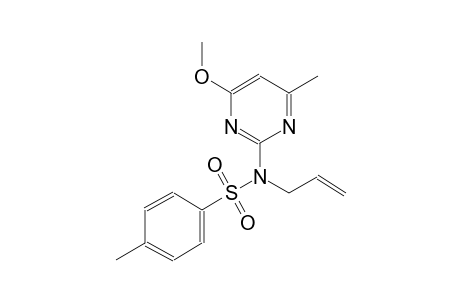 N-allyl-N-(4-methoxy-6-methyl-2-pyrimidinyl)-4-methylbenzenesulfonamide