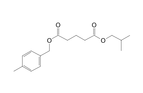 Glutaric acid, isobutyl 4-methylbenzyl ester