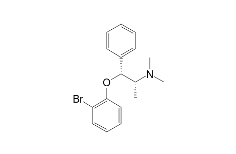 (1R,2S)-DIMETHYL-[1-METHYL-2-(2-BROMOPHENOXY)-2-PHENYLETHYL]-AMINE