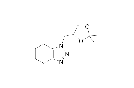 1-[(2,2-dimethyl-1,3-dioxolan-4-yl)methyl]-4,5,6,7-tetrahydrobenzotriazole
