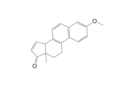Estra-1,3,5,7,9,15-hexaen-17-one, 3-methoxy-